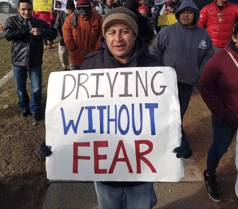 Migrantes en Nueva Jersey marcharán para manejar sin miedo
