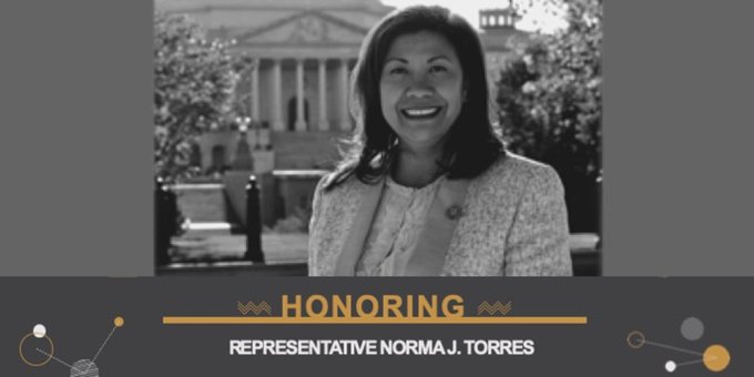 WOLA reconoce a congresista Norma Torres
