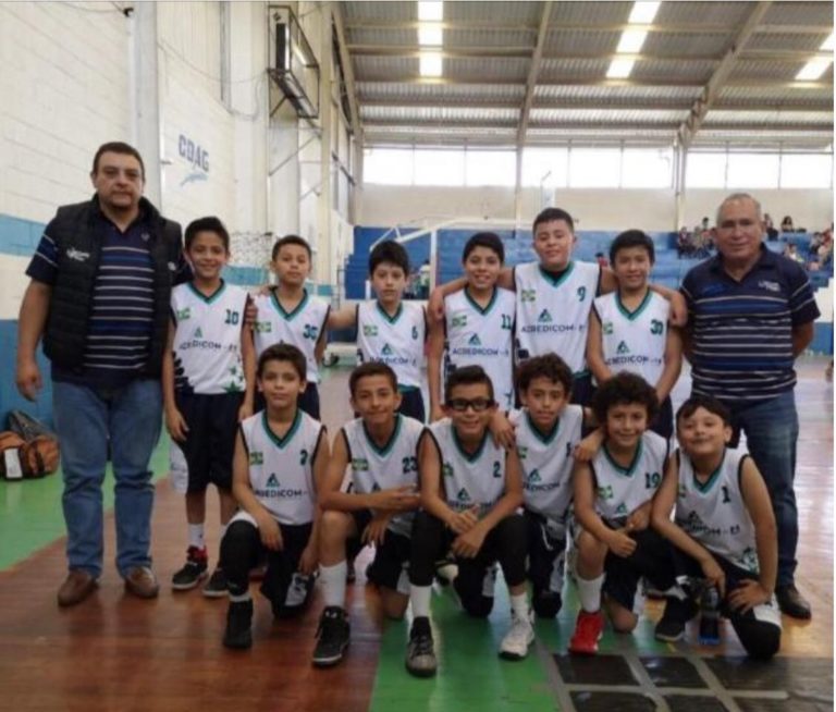 Niños huehuetecos jugarán la final de basquetbol en Guatemala