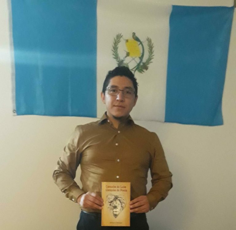 Belisario Baltazar, el migrante escritor y poeta guatemalteco presenta nuevo libro