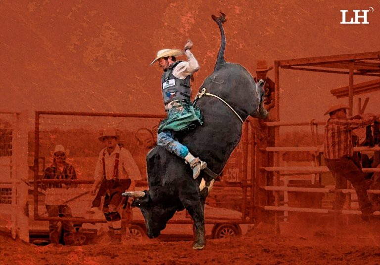 Rodrigo Melgar, un apasionado del rodeo que se ha ganado el cariño de los migrantes